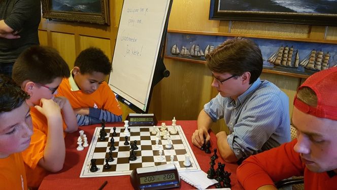 Joep met GM Jan Werle