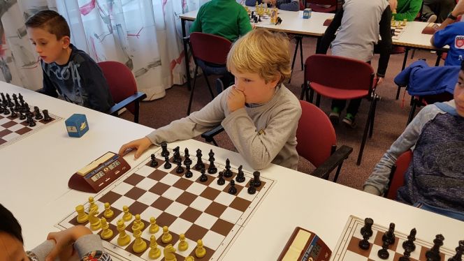 Joris in de startblokken