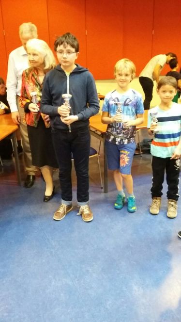 Oscar 2e en Joris 3e in groep 2!!