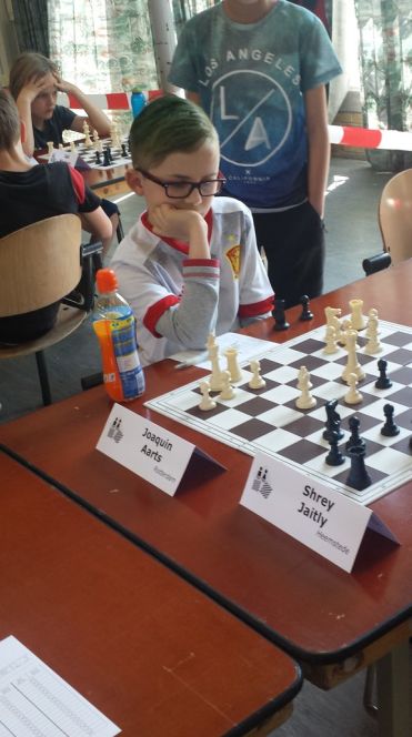 Joaquin geconcentreerd